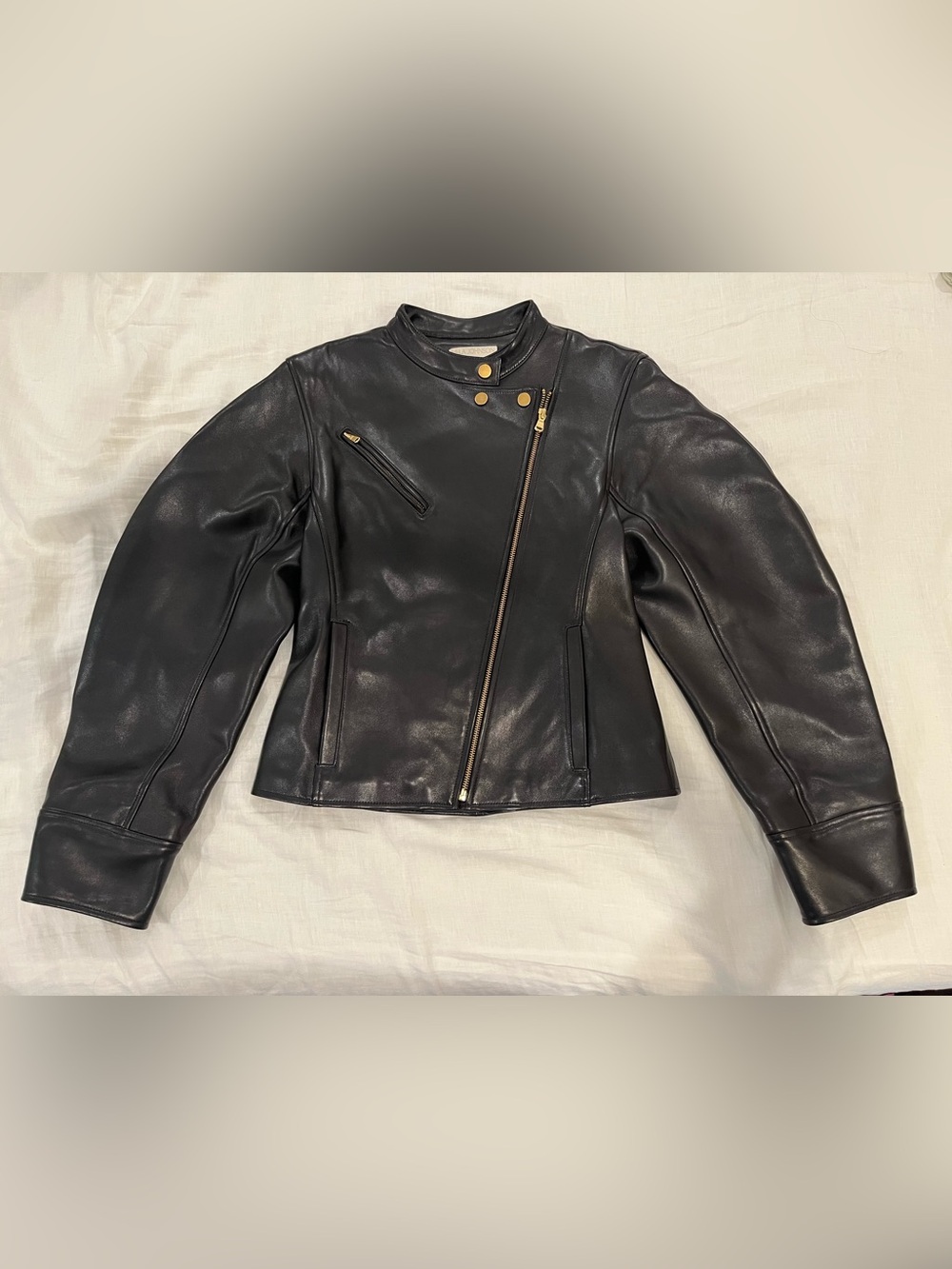 Ulla Johnson black Ilaria Leather Jacket - Picture 4 of 8